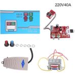 Mingjin Shop 1 220V40A Ayak Pedalı Stili Dijital Ekran Dıy Kontrol Panosu Kiti NY-D01 Nokta Kaynakçı Dıy Kontrol Panosu Kiti Kaynak Tek Hücreli Hafif (Yurt Dışından)