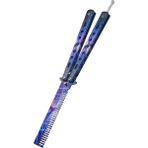 Mingjin Shop 1 22CM B Tarzı Paslanmaz Çelik Katlanabilir Uygulama Kelebek Bıçak Açık Eğitmen Oyunu Acemi Kelebek Bıçaklar Için Taşınabilir Eğitim Aracı (Yurt Dışından)