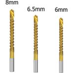 Mingjin Shop 1 3 Parçalı Matkap Seti C Stili Dava Obalt Matkap Ucu Seti Pilot Noktalı Spiral Vida Metrik Metal Büküm Matkap Ucu Musluk Seti Kesme Delme Parlatma (Yurt Dışından) - El ve elektrikli alet aksesuarları