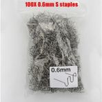 Mingjin Shop 1 Bir Stil Tampon Plastik Kaynakçı Kaynak Tabancası Kaynak Teli Plastik Tamir Makinesi Tırnak Onarım Yama Kaynak Çivisi (Yurt Dışından)