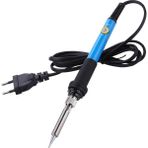 Mingjin Shop 1 Mavi Stil 60W Ayarlanabilir Sıcaklık Elektrikli Havya 220 V 60 W Soldeerbout Ferro De Solda Kaynak Lehim Bga Istasyonu Rework Araçları (Yurt Dışından)
