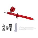 Mingjin Shop 1 Mavi Stil Püskürtme Tabancası Güzel Airbrush Kiti Küçük Sprey Pompası Kalem Seti Hava Kompresörü Kiti Sanat Boyama Dövme Zanaat Kek Sprey Modeli (Yurt Dışından)