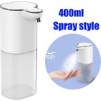 Mingjin Shop2 400 ml Sprey Tarzı Stil ml Otomatik Köpük Sabunluklar Fotoselli Sensör USB Akıllı Sprey Jel Köpük Makinesi Banyo Yıkama El Dezenfektanı Pompası (Yurt Dışından)