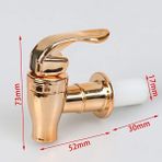 Mingjin Shop2 Abs 17MM Tarzı mm Şarap Vanası Su Sebili Anahtarı Dokunun Cam Şarap Şişesi Plastik Musluk Kavanoz Şarap Fıçısı Su Deposu Musluk Filtre ile 1 Adet (Yurt Dışından) - Banyo muslukları ve aksesuarları - Renkli