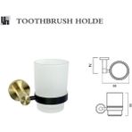 Mingjin Shop2 Bardak Tutucu Tarzı Lüks Altın Siyah Havlu Halkası Banyo Aksesuarları Havlu Demiri Bar Depolama Rafı Sabunluk Tuvalet Fırçası Kağıt Tutucu Ceket Kancaları (Yurt Dışından) - Beyaz - 1