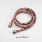 Mingjin Shop2 Boru Tarzı Ula Gül Altın Douche Kiti El Bide Püskürtücü Paslanmaz Çelik Tuvalet Bide Musluk Shattaf Vana Jet Seti Hygieower Lavman (Yurt Dışından) - Bide muslukları ve aksesuarları - Beyaz