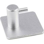Mingjin Shop2 Gümüş Tarzı Yumruk Ücretsiz Mutfak Havlusu Askı Kancaları Duvara Monte Banyo Anahtar Ceket Tutucu Kendinden Yapışkanlı Duvar Palto Askılık Portmanto Anahtarlık Aksesuarları (Yurt Dışından)