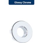 Mingjin Shop2 Krom Stili Diğer Banyo Lavabo Taşma Kapağı Yuvarlak Delik Taşma Seramik Havza Tencere Bakır Ekle Havza Aksesuarı Alet Fikstür Iyileştirme (Yurt Dışından) - Banyo muslukları ve aksesuarları - Renkli