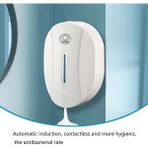 Mingjin Shop2 Pil Köpüğü Tarzı 550 ml Fotoselli El Köpük Sabunluk Otomatik Sensör Temizleyici Sıvı Jel Alkol Sprey Duvara Monte Banyo Aksesuarları (Yurt Dışından)