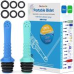 Mingjin Shop2 Resim Stili Olarak Taşınabilir Bide Temizleyici Açık Şişe Paketleri Vücut Sifonu Yıkama Kişisel Hijyen Temizleme Aracı Durulama Araçları Seti Bide Bathr (Yurt Dışından) - Bide muslukları ve aksesuarları - Beyaz
