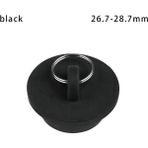 Mingjin Shop2 Siyah 26,7-28,7 mm Stili Kauçuk Sızdırmaz Tuvalet Mutfak Küvet Tıpa Yuvarlak Zemin Kanalizasyon Tahliye Tapası Lavabo Küvet Drenaj Kapağı Banyo Malzemeleri (Yurt Dışından) - Banyo muslukları ve aksesuarları - Renkli