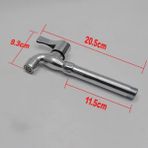 Mingjin Shop2 SMT129-205S Stili Modern Moda Bahçe Pirinç Uzatmak Hızlı Açık Musluk Çamaşır Makinesi Soğuk Su Musluk Paspas Havuz Muslukları (Yurt Dışından) - Banyo muslukları ve aksesuarları - Renkli