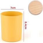 Mingjing Shop3 8,4cm-H Tarzı Yaratıcı Diy Mum Boş Bardak Kapaklı Renkli Şişe Cam Kavanoz El Yapımı Tatlı Kokulu Mumlar Cam Boş Kavanoz (Yurt Dışından) - 1 - mum yapımı