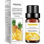 Mingjing Shop3 Ananas Tarzı 10ML Saf Doğal Bitki Difüzör Uçucu Yağlar Brülör Aromalı Uçucu Yağ Okaliptüs Vanilya Nane Lavanta Gül Çay Ağacı Yağı (Yurt Dışından) - mum yapımı