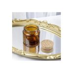 Mingjing Shop3 Kehribar Tarzı Yaratıcı Diy Mum Boş Bardak Dudak Temizle Yeşil Amber Şişe Cam Kavanoz El Yapımı Tatlı Kokulu Mumlar Cam Boş Kavanoz (Yurt Dışından) - Mum Yapımı - Beyaz