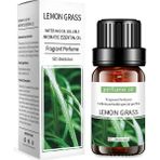 Mingjing Shop3 Limon Otu Tarzı 10ML Saf Doğal Bitki Difüzör Uçucu Yağlar Brülör Aromalı Uçucu Yağ Okaliptüs Vanilya Nane Lavanta Gül Çay Ağacı Yağı (Yurt Dışından) - mum yapımı
