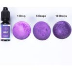 Mingjing Shop3 Menekşe Tarzı Silikon Dünya 24 Renk 10 ml Alaylar Dıy Uv Epoksi Reçine Kalıp Mum Sabun Boya Sıvı Renklendirici Takı Yapımı Reçine El Sanatları (Yurt Dışından) - Sabun Yapımı - Beyaz