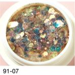 Mingjing Shop3 NO.33420 Tarzı Altın Tozu Boyama Kalem Dıy El Yapımı Defter Zarf Dekorasyon Glitter Inci Tozu Sihirli Ayna Tozu Yangın Cila Mühür (Yurt Dışından)