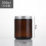 Mingjing Shop3 WS3528-D5 Stili Kapaklı Mum Kavanozları Koku Mum Kavanozu Koku Mumluk Fincan Çay Mum Kavanoz Mum Fincan Mum Yapımı M (Yurt Dışından)