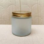 Mingjing Shop3 WS3532-D-100ML Stili Ncandles Kavanoz Mum Fincan Kapaklı Kavanoz Şamdan Tütsü Mum Yeşil Bardak Mum Yapımı Malzemeleri Mum Kavanoz Cam M (Yurt Dışından) - Beyaz