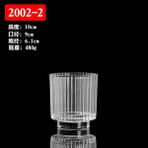 Mingjing Shop3 WS3818-D5 Stili Mumlar Için Kavanozlar Mum Cam Kalın Taban Aromatik Şamdan Mum Fincan Mum Kavanozları Mum Diy Mum Aksesuarları (Yurt Dışından)