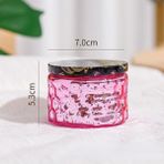 Mingjing Shop3 WS4179-D4 Stili Boş Mum Kavanoz Dıy Kavanoz Kabartma Mum Bardak Yaratıcı El Yapımı Mum Aromaterapi Mum Standı Cam Boş Mum Kavanoz (Yurt Dışından) - Mum Yapımı - Beyaz