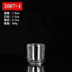 Mingjing Shop3 WS4926-D Stili Mum Kavanoz Şeffaf Cam Bardak Aromaterapi Mum Bardağı Çizgili Bardak Şamdan Bardak Mum Yapımı (Yurt Dışından)