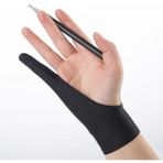 Mingjinshop3 B-M-Tek Katman Stili Anti-Yanlış Eldiven Tek Parmak Üç Katmanlı Boyama Kroki Eldiven Tablet Tablet Çizim Eldivenleri Sanatçı Çizim Eldiven (Yurt Dışından) - Renkli