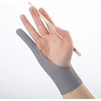Mingjinshop3 Gri 1 Stil M Beden Herhangi Bir Gra Çizim Tablosu Için Sanatçı Çizim Eldiveni Sağ ve Sol El Çizim Eldivenleri Için 2 Parmak Kirlenme Önleyici (Yurt Dışından) - Renkli