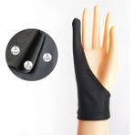 Mingjinshop3 L-3 Katman 1 Parmak Siyah Tek Üç Katmanlı Sanatçı Gra Için Eldiven Çizim Masası Parmak Kirlenme Önleyici Hem Sağ Hem Sol El Için (Yurt Dışından) - Renkli
