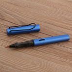 Mingjinshop3 Mavi Stil Duruş Düzeltme Metal Çeşme Tarzı Gelincik Saç Kaligrafi Küçük Düzenli Komut Dosyası Imza Fırça Kalem (Yurt Dışından) - 1 - yağlı boya fırçası