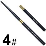 Mingjinshop3 Naylon 4 Tarzı Suluboya Fırça Seti Samur Hayvan Saç Yuvarlak Sivri Başlangıç öğrenci Boyama Cep Seyahat Fırçası (Yurt Dışından) - 1 - yağlı boya fırçası