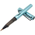 Mingjinshop3 Okyanus Mavisi Stili Aintbrush Dolma Kalem Mürekkep Kesesi Yazı Fırçası Renk Dolma Stili Gelincik Saç Kaligrafi Küçük Düzenli Yazı Fırçası Kalem (Yurt Dışından) - Renkli