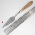 Mingjinshop3 P Stili Palet Yağ Karışımı Kazıma Kazıyıcı Bıçak Doku Ressam Boya Aracı Sanatçı Sanat Beraberlik Spatula Çekmece Suluboya Öğrenci Pigment (Yurt Dışından) - 1 - yağlı boya fırçası