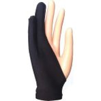 Mingjinshop3 Tek Katmanlı Stil S Beden Anti-Kirlenme Anti-Mistouch Sanatçı Eldiven Çizim Için, Siyah 2 Parmak Boyama Dijital Tablet Yazma Eldiven Öğrencileri Sanat Lover Için (Yurt Dışından) - Renkli