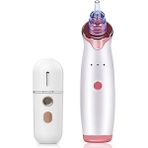 Mingming Shop Kırmızı Stil Ultrasonik Yüz Gözenek Temizleme Siyah Nokta Remover Vakum Akne Temizleyici Ems Cilt Scrubber Titreşim Soyma Yüz Kaldırma Seti (Yurt Dışından)