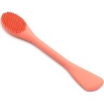 Mingming Shop Turuncu Tarzı Yüz Maskesi Spatula Silikon Tüysüz Nemlendiriciler Aplikatör Güzellik Aracı Bükülebilir Büyük Yüz Çamur Maskesi Aplikatör (Yurt Dışından)