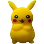 MİNGODAN Duyusal Oyuncak Pikachu Görünümlü Sukuşi Oyuncak Jel Dolgulu Anti Stres Oyuncağı Sık Bırak Esneyen Eğitici Oyuncak Fidget Oyuncak - 1 ADET
