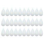 MINGZHE 2x1x0.9in 25 adet Plastik Yetiştirme Kasnakları Hayvancılık Sabit Kasnak Otomatik Tel Çekme Tekerlekleri Tarım Sera için