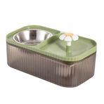 MINGZHE Kedi Besleyici Su Besleyici Evcil Hayvanlar Otomatik Besleyici Mama Besleyici ve Su Sebili Seti Otomatik Su İstasyonu Küçük ve Orta Köpekler, Kediler, Evcil Hayvanlar için Kedi(#3)