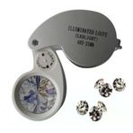 Mini 40X25mm Takı Büyüteç, Cep Büyüteç, Teftiş, Elmas Pullar, Madeni Kontrol Lup Mg21011 Mirtd0012k-Tdu-552