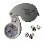 Mini 40x25mm Takı Büyüteç, Cep Büyüteç, Teftiş, Elmas Pullar, Madeni Kontrol Lup Mg21011
