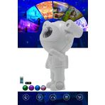 Mini Astronot Galaksi Işık Projektör Led Işıklı Gece Lambalı Yıldızlı Bluetooth Hoparlör Müzik Çalar