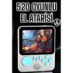 Mini Atari El Atarisi 3.5 İnç Ekran Çift Konsol 666 Adet Retro Oyun Gameboy El Atarisi Mir82673102