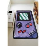 Mini Atari Game Boy Desenli Lazer Kesim Dijital Baskı Çocuk ve Genç Odası Halısı H0407