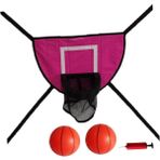 Mini Basketbol I Trampolin Açı Trampolin Aksesuarları Kırmızısı (Yurt Dışından)