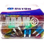 Mini Bıçak Sigorta 100 Adet Karışık 5A 7,5A 10A 15A 20A 25A 30A