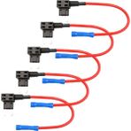 Mini Bıçak Sigorta Çoklayıcı Fuse Tap 5 Adet - Belirtilmemiş