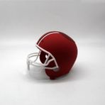 Mini Bluetooth Kask Hoparlör - Kırmızı