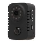 Mini Body Kamera Video Kaydedici, 1080P Arka Klip Kamera, Gece Görüşlü, PIR Video Kayıt Desteği, 120 Derece Geniş Açı Lens, 8 Saat Kullanılabilir, 128GB Hafıza Kartı Desteği, Ev için, Outd